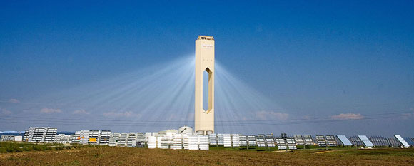 солнечная башня, солнечная энергия