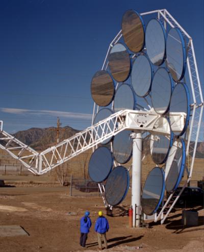 Солнечная установка тарельчатого типа, солнечные электростанции