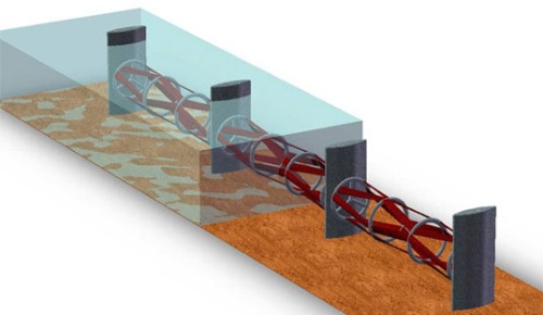 подводная турибна нового поколения water turbine new generation