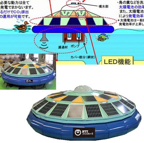 solar energy cleaner очистительная установка на солнечных батареях