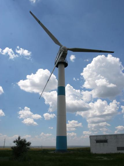 ветроэлектростанция windpower station