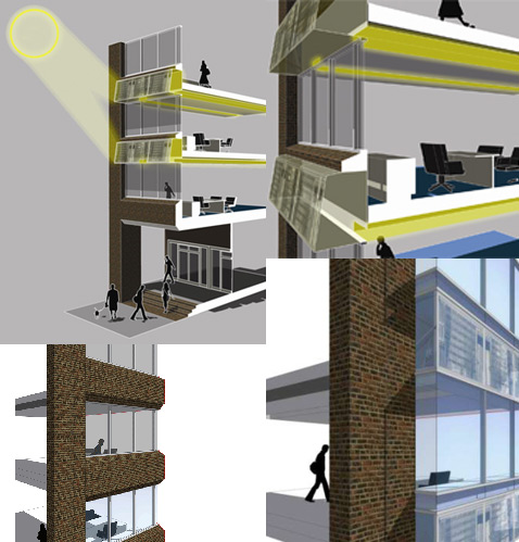 светоулавливающий светильник solar canopy
