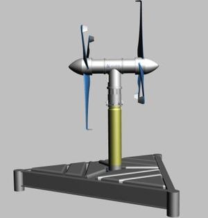 приливная электростанция tidal water turbine