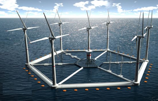 оффшорный ветропарк wind power