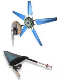 Портативная ветровая турбина